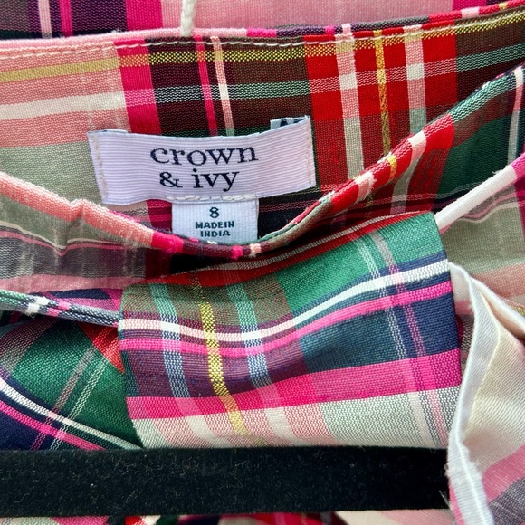 Crown & Ivy Plaid Skirt - Picture 2 of 5